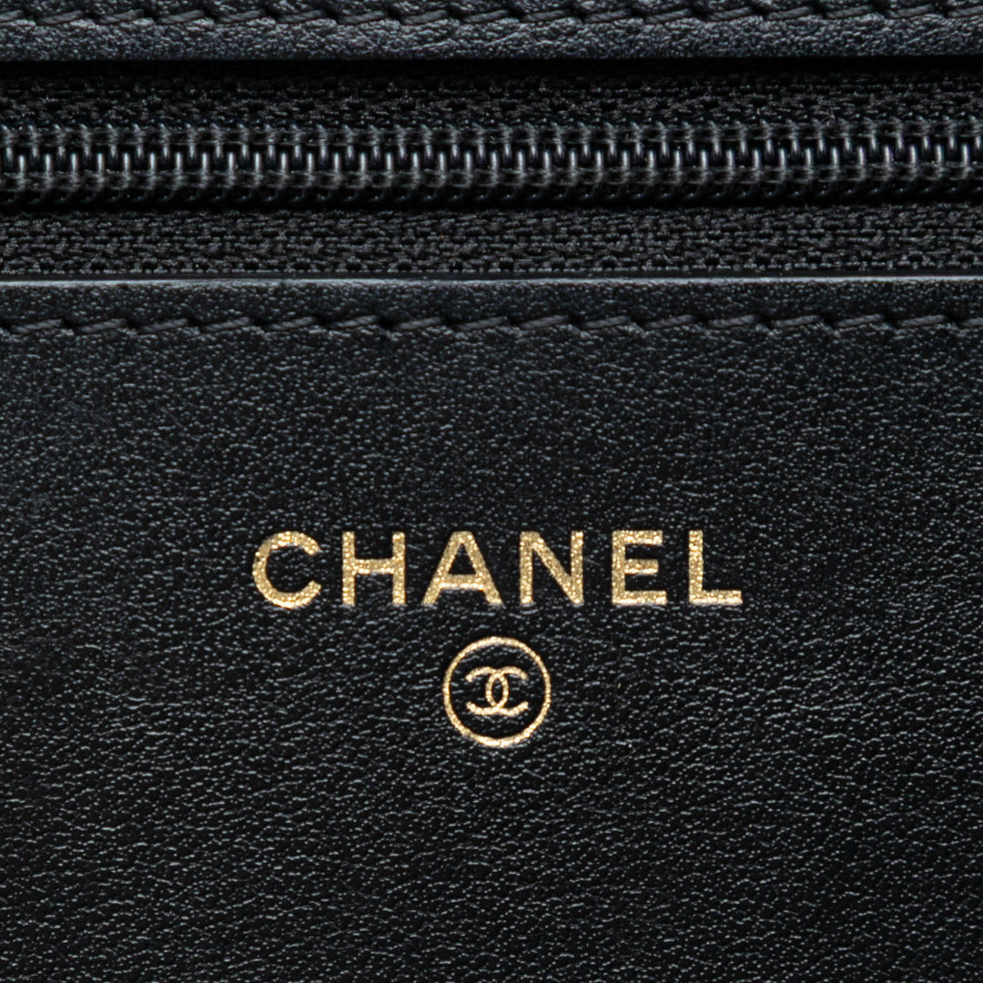 Chanel Matelassé vieilli Cuir de veau Reissue 2.55 Wallet on Chain