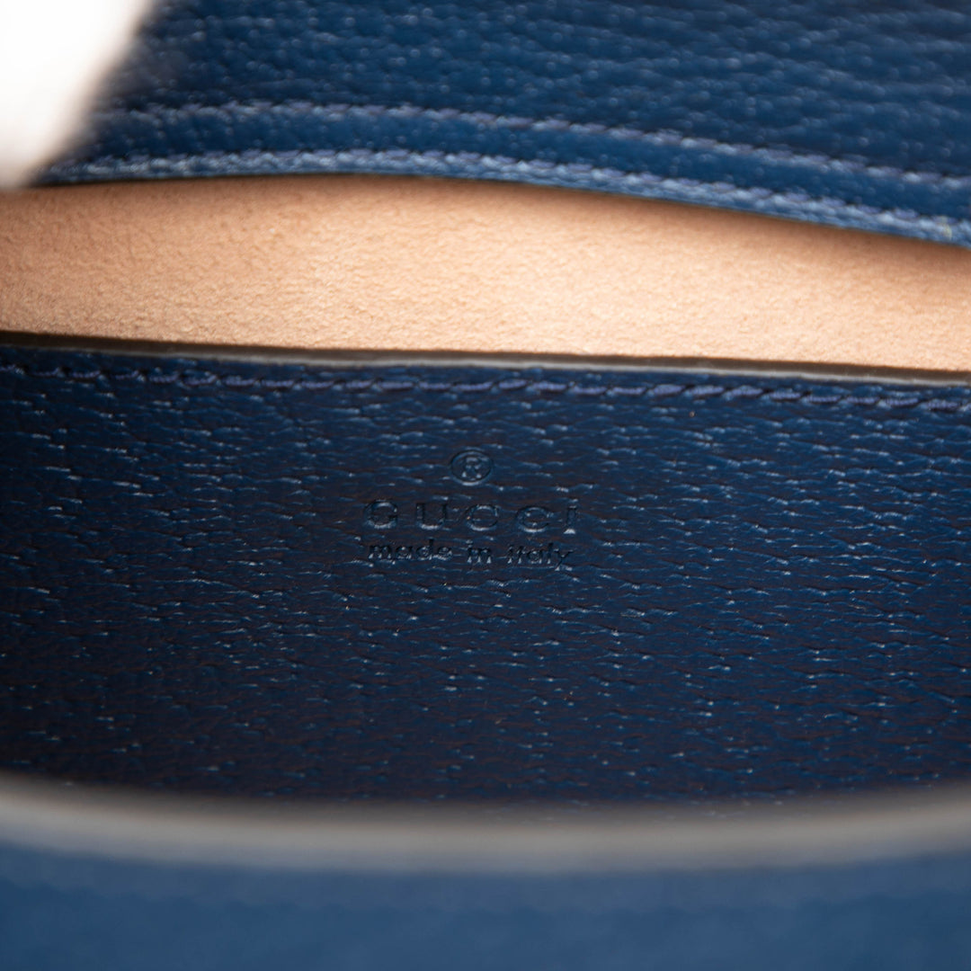 Bamboo Diana Sac Petit Cuir de veau Bleu