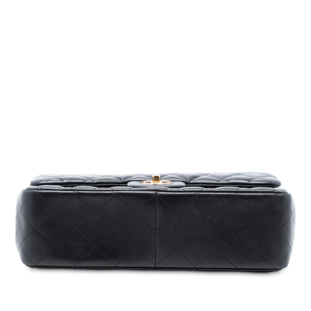 Chanel Jumbo Classic Cuir d’agneau Double rabat