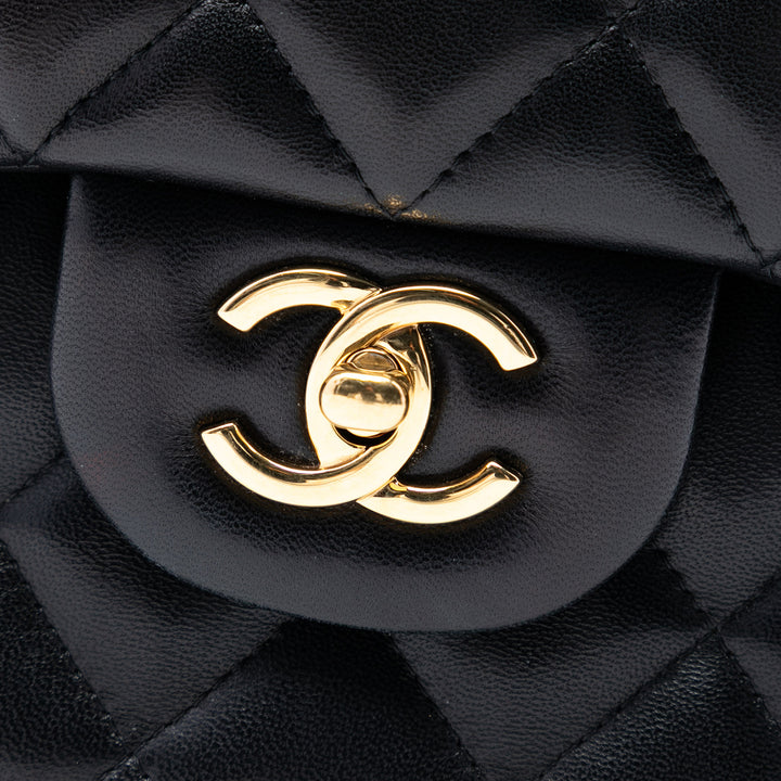 Chanel Jumbo Classic Cuir d’agneau Double rabat