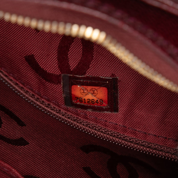 Chanel CC Choco Bar Caviar Wild Stitch Sac bandoulière