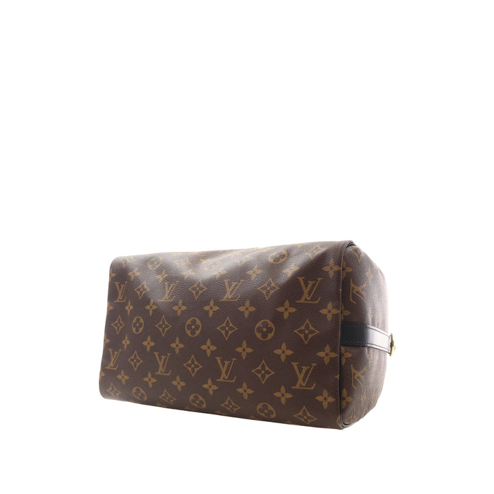 Louis Vuitton Sac à main World Tour Speedy Bandouliere 30 Monogram Marron – vue 15 – GABY PARIS