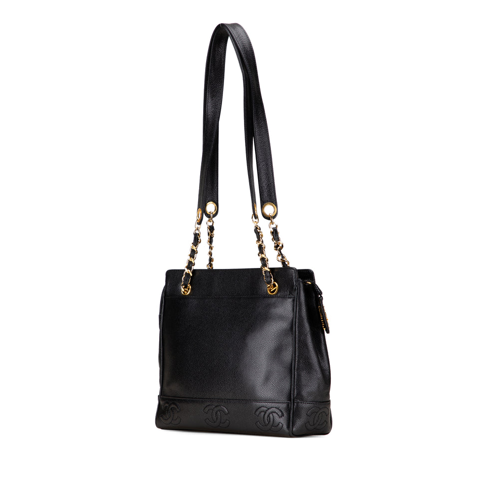 Chanel Triple CC Caviar Cabas – GABY PARIS Authentique