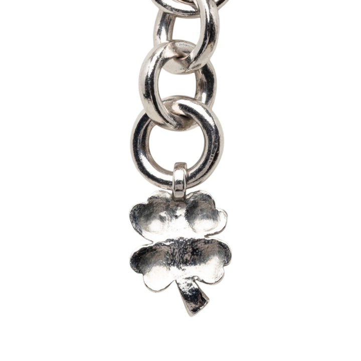 Chanel CC Brass Strass Pendant Collier