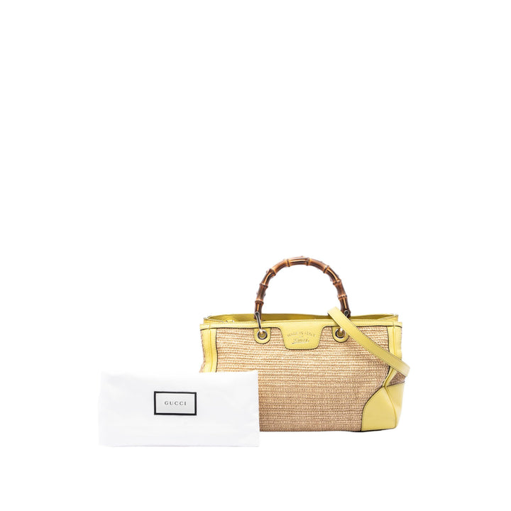 Bamboo Cabas Moyen Beige