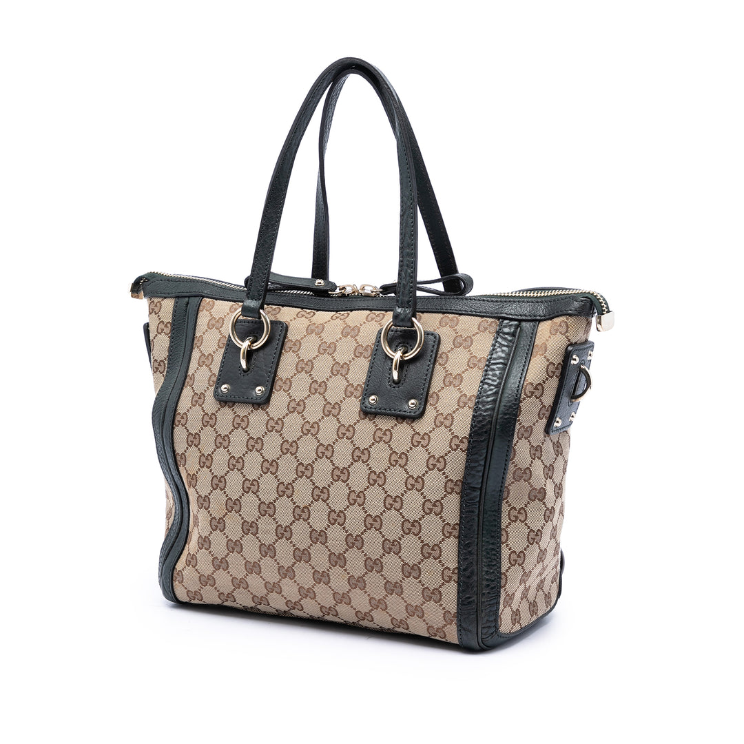Gucci Medium GG Toile Charm Sac