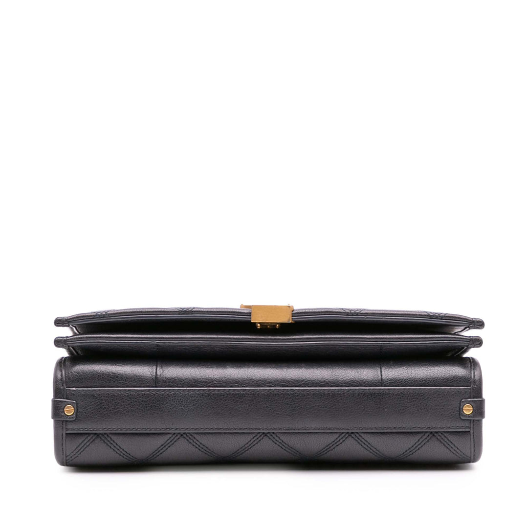 Saint Laurent Mini Quilted Cuir d’agneau Becky Chain Sac bandoulière Noir – GABY PARIS Authentique