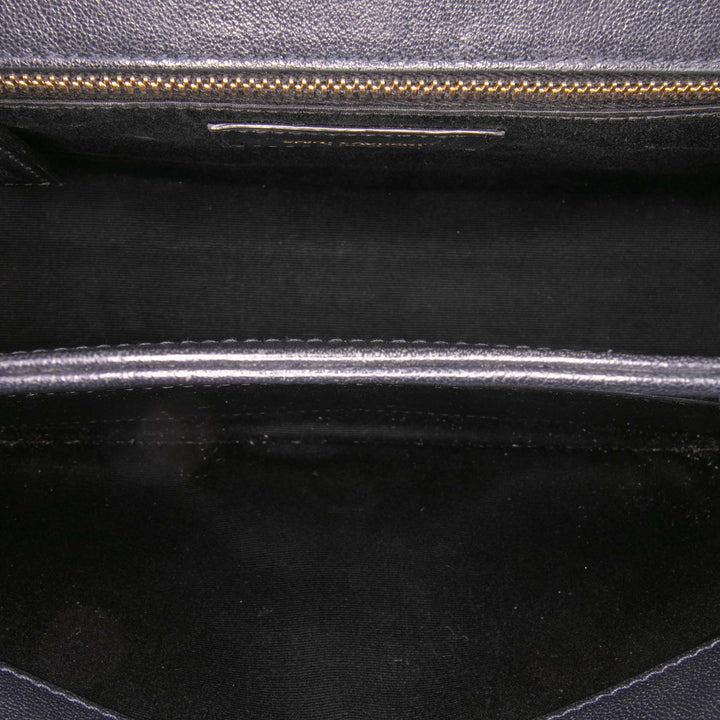 Saint Laurent Mini Quilted Cuir d’agneau Becky Chain Sac bandoulière Noir – GABY PARIS Authentique