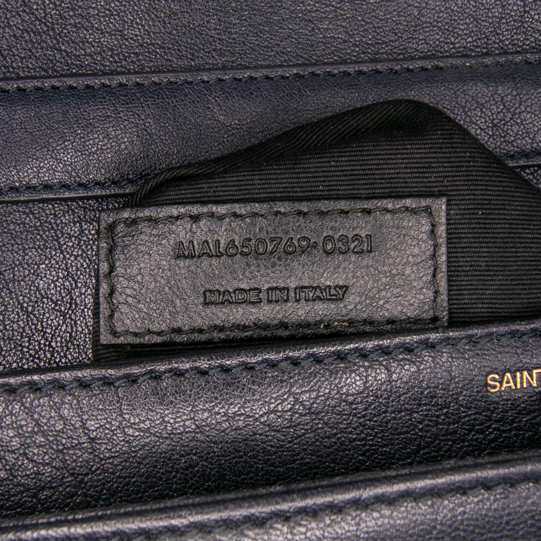 Saint Laurent Mini Quilted Cuir d’agneau Becky Chain Sac bandoulière Noir – GABY PARIS Authentique