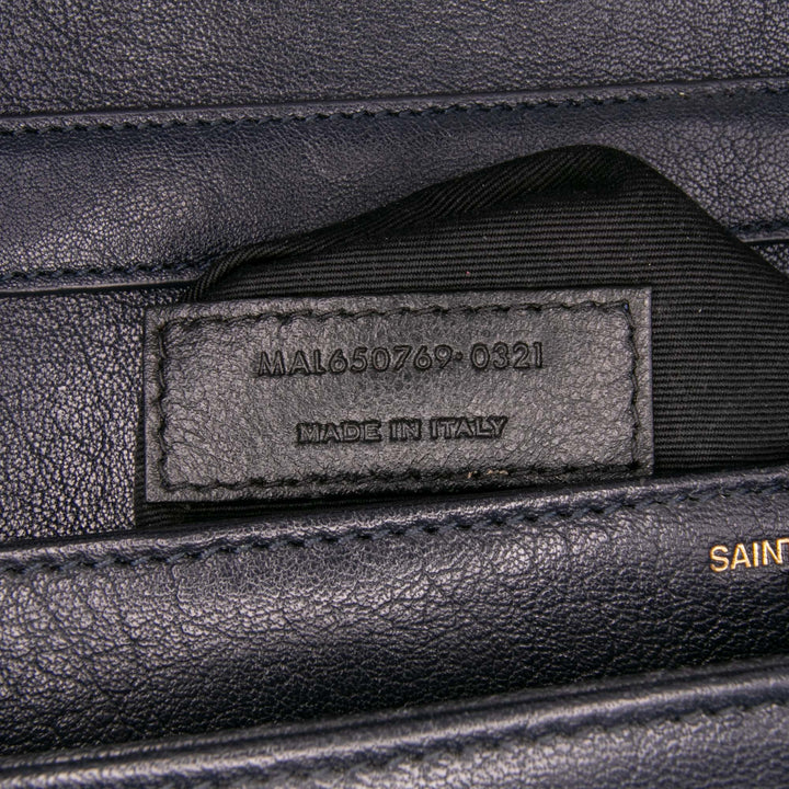 Saint Laurent Mini Quilted Cuir d’agneau Becky Chain Sac bandoulière Noir – GABY PARIS Authentique