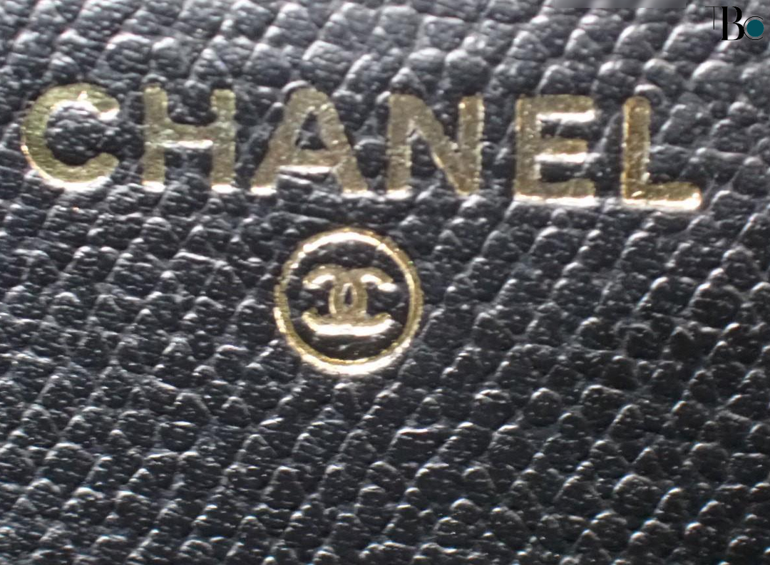 Chanel CC Portefeuille vintage coco button