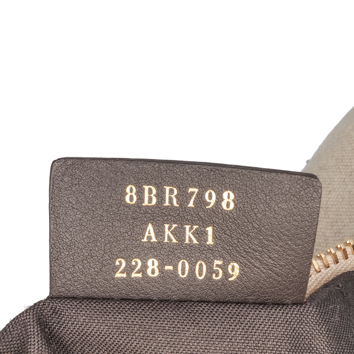Small Canvas Fendigraphy Hobo Brown - Gaby Paris