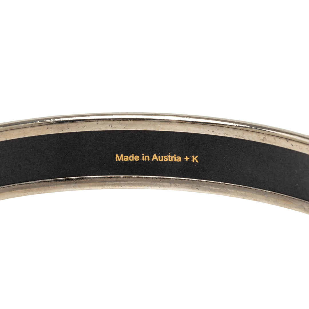 Narrow Caleche Émail Bangle 70 Other Orange