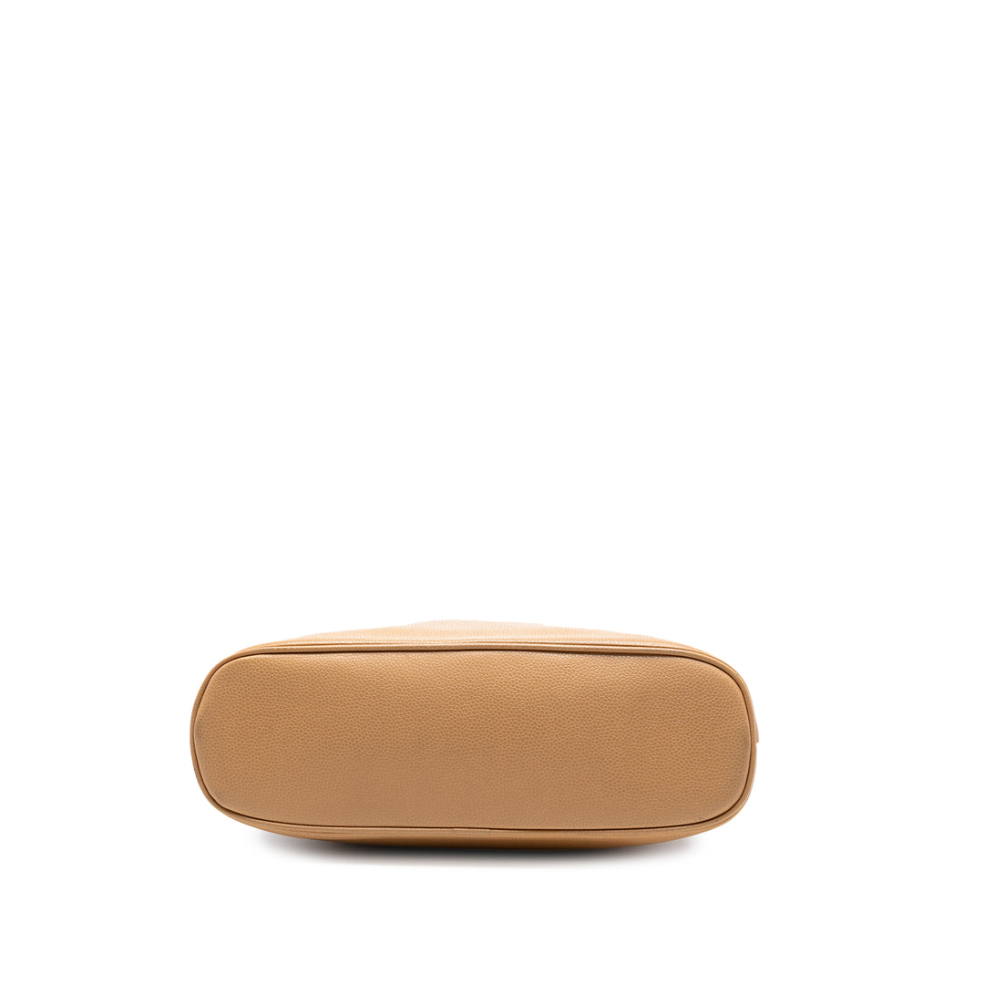 Chanel CC Caviar Two Way Zip Sac bandoulière