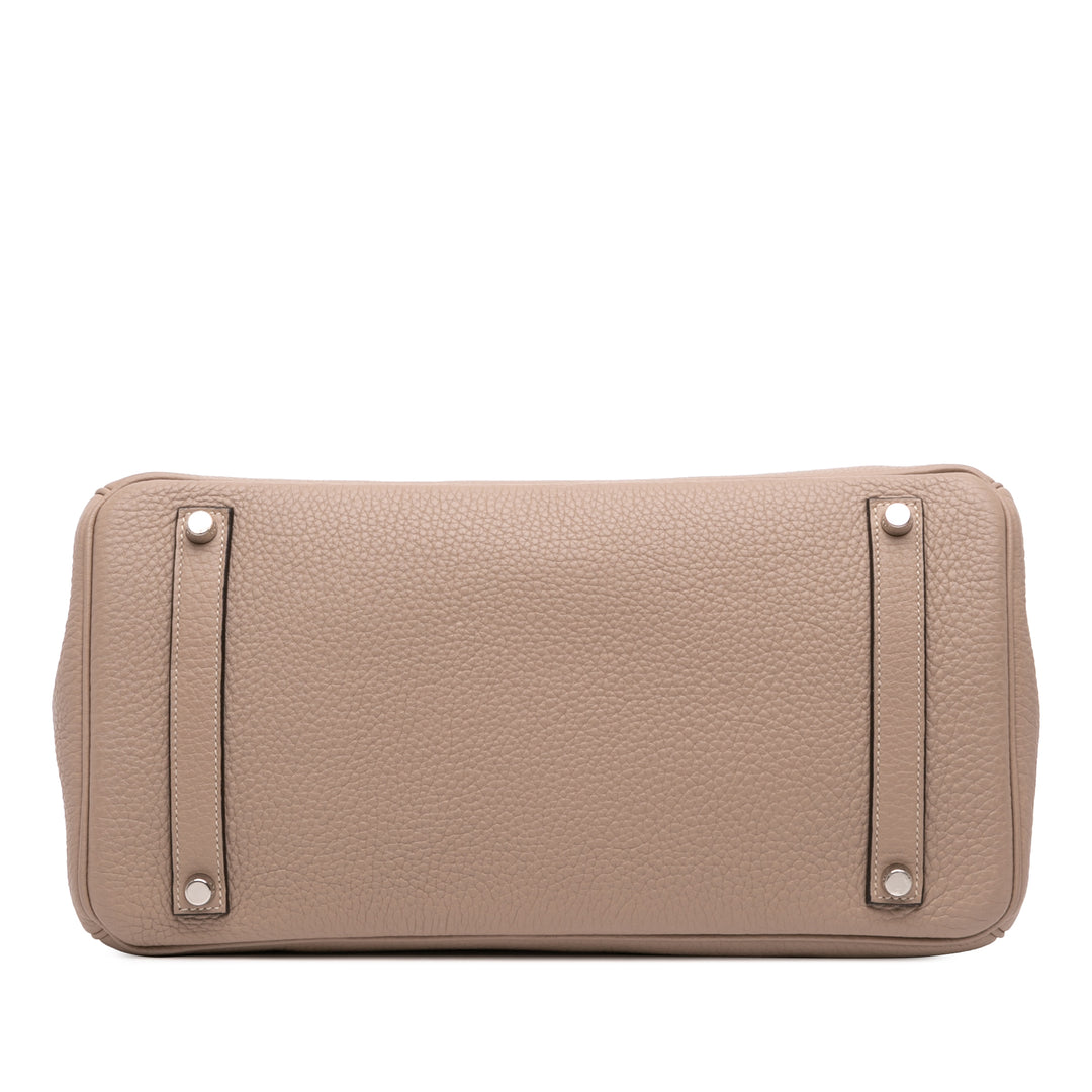 Hermès Clemence Birkin Retourne 35 Marron – GABY PARIS Authentique