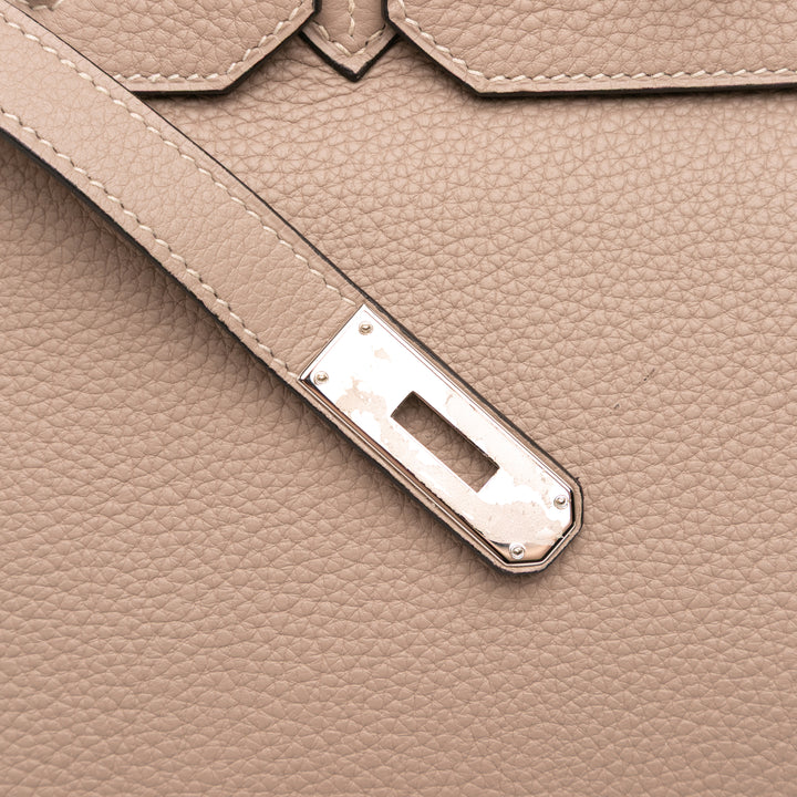 Hermès Clemence Birkin Retourne 35 Marron