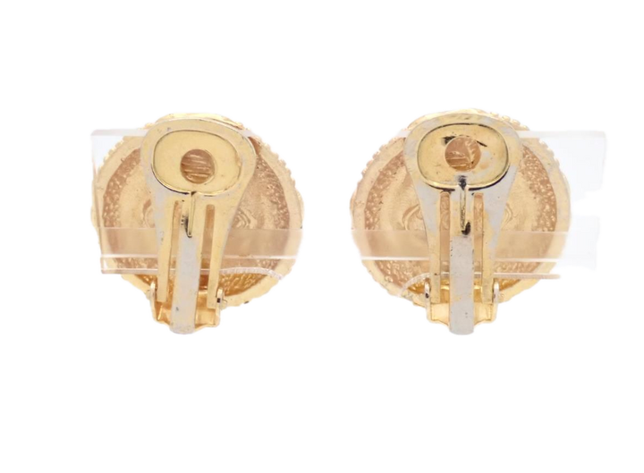 Chanel boucles d'oreilles Coco vintage