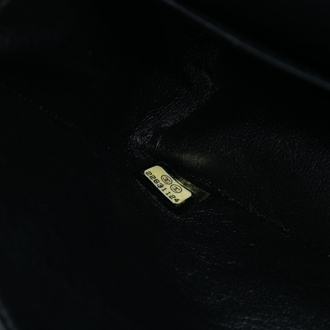 Chanel Medium Classic Tweed et Silicone Double rabat