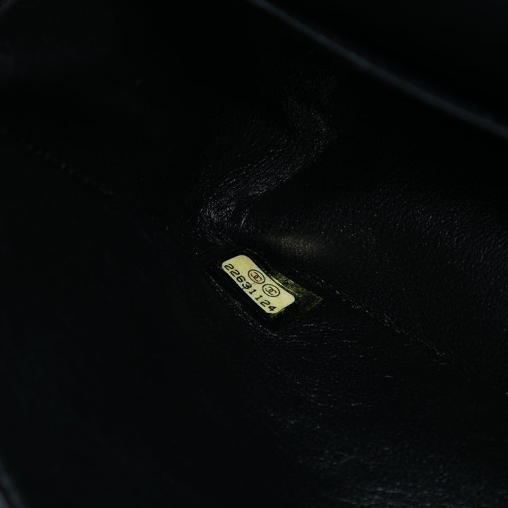 Chanel Medium Classic Tweed et Silicone Double rabat