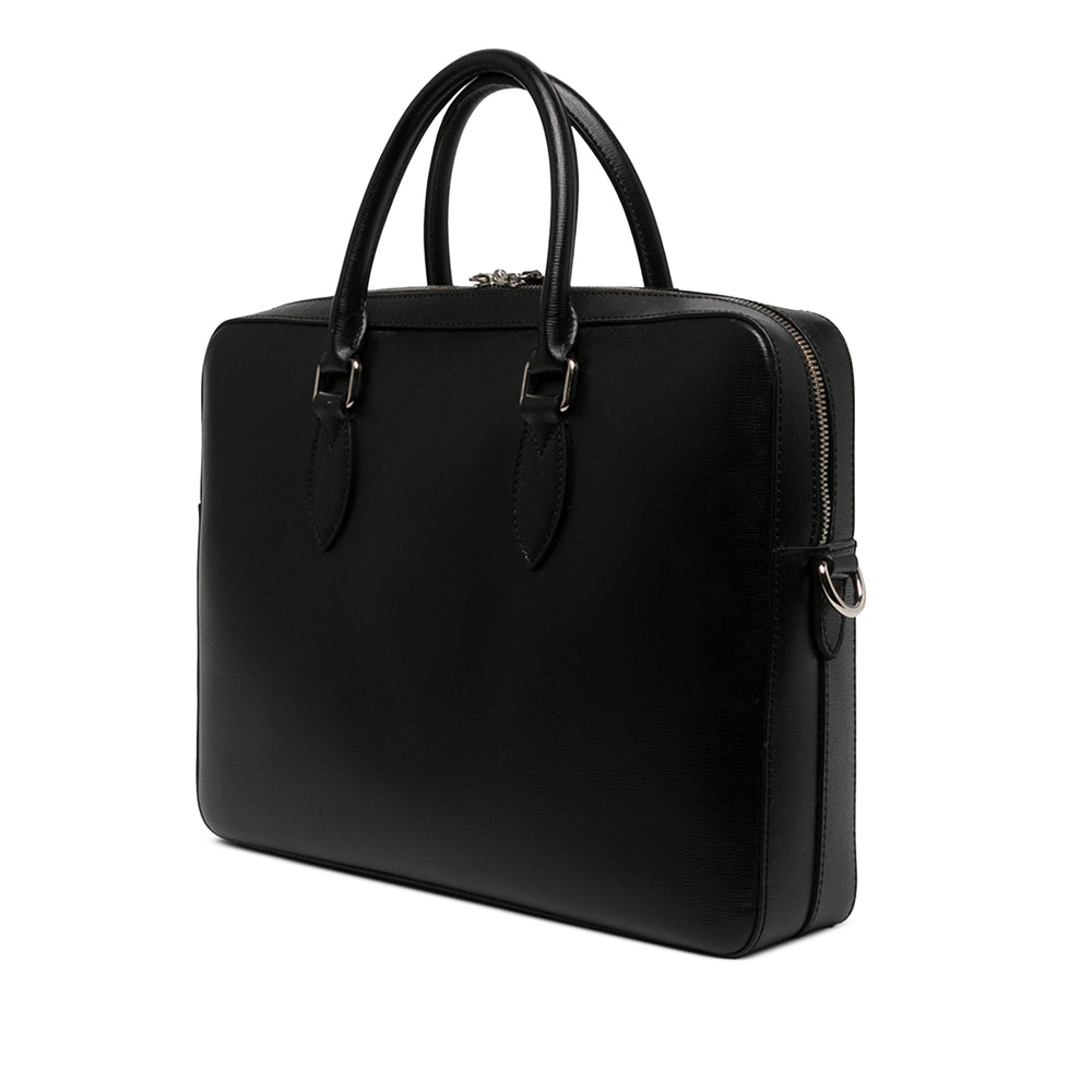 Burberry Porte-documents Hambleton Petit Noir – vue 2 – GABY PARIS