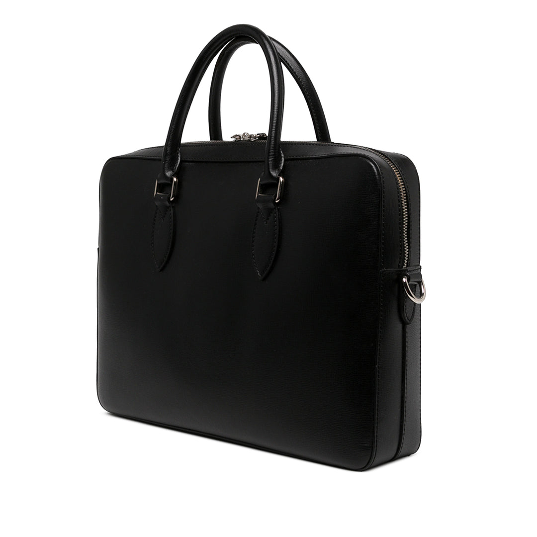 Burberry Porte-documents Hambleton Petit Noir – vue 2 – GABY PARIS