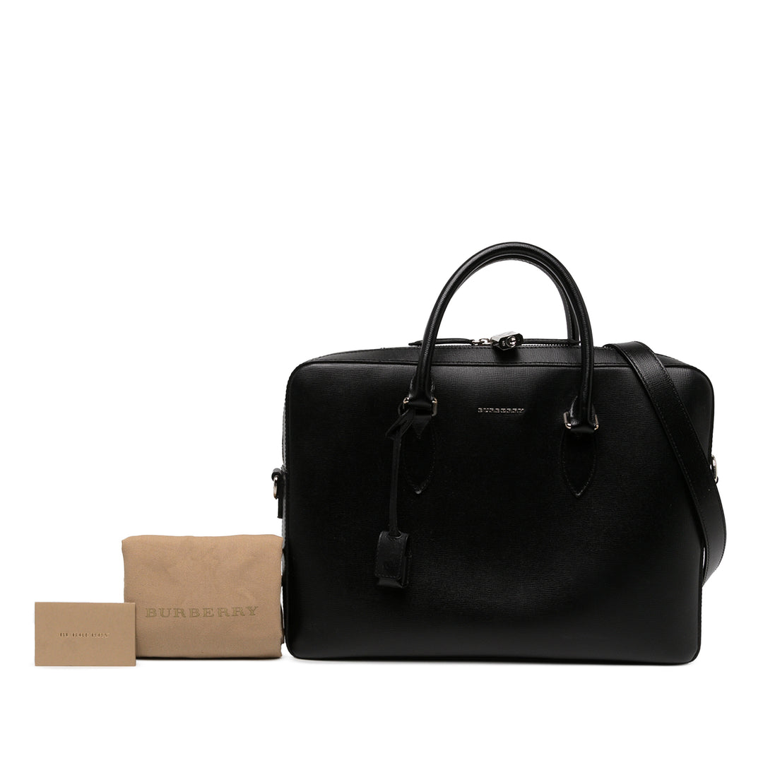 Burberry Porte-documents Hambleton Petit Noir – vue 6 – GABY PARIS