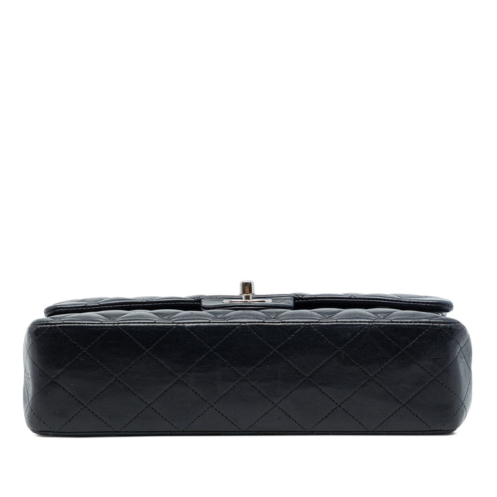 Chanel Classic Double rabat Moyen Cuir d'agneau Noir – vue 3 – GABY PARIS