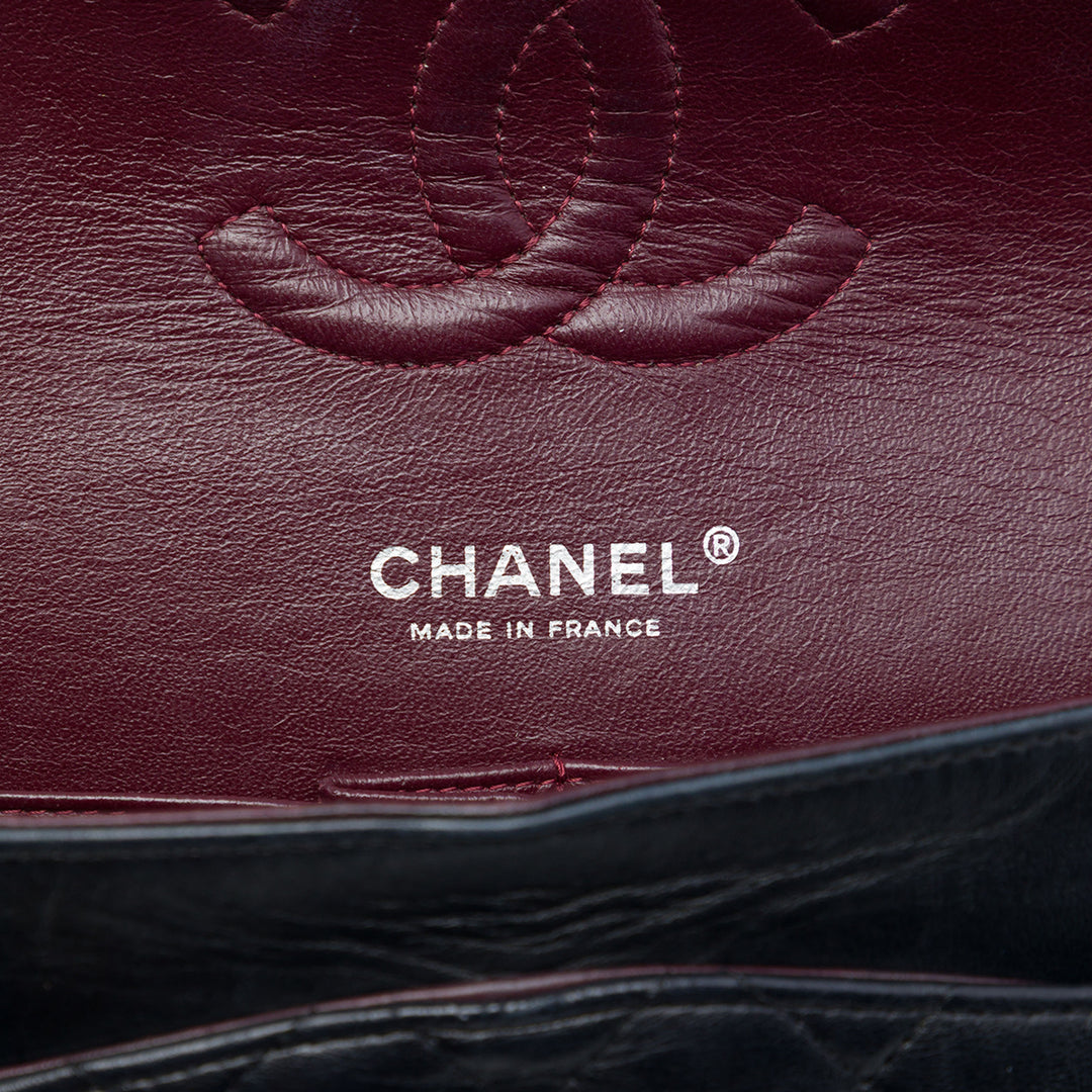 Chanel Classic Double rabat Moyen Cuir d'agneau Noir – vue 5 – GABY PARIS