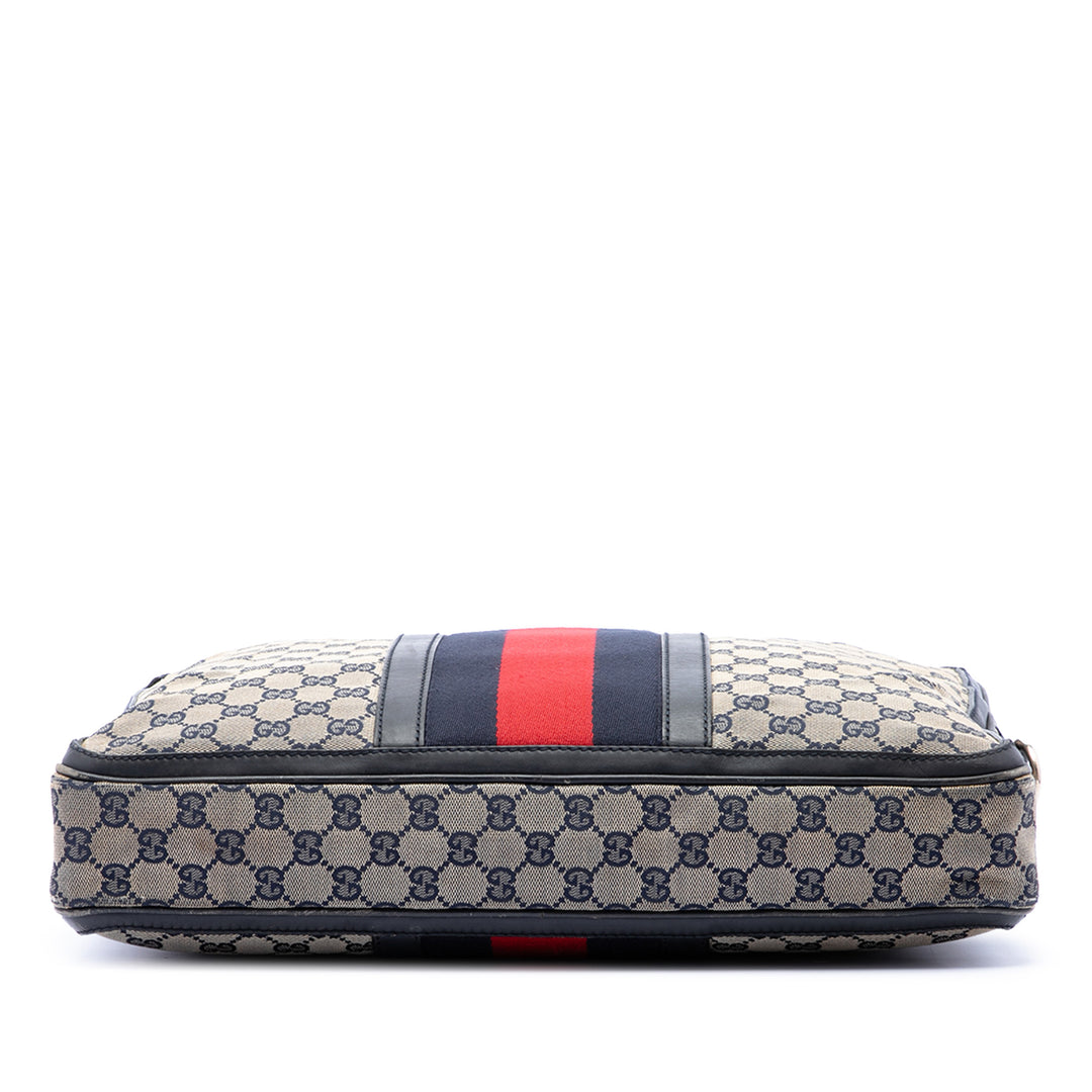 Gucci GG Toile Web Porte-documents