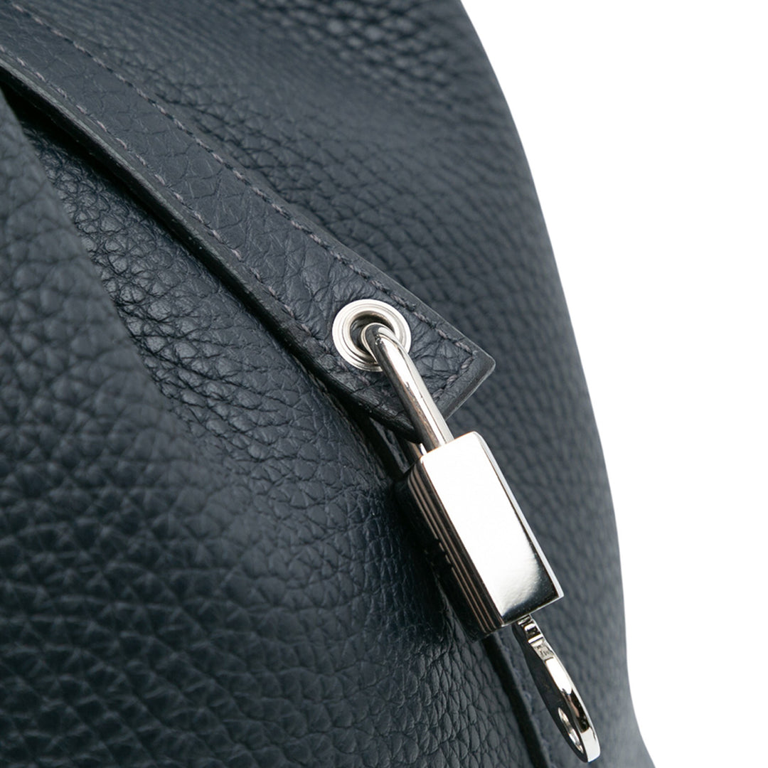 Hermès Clemence Picotin Lock 22 Bleu