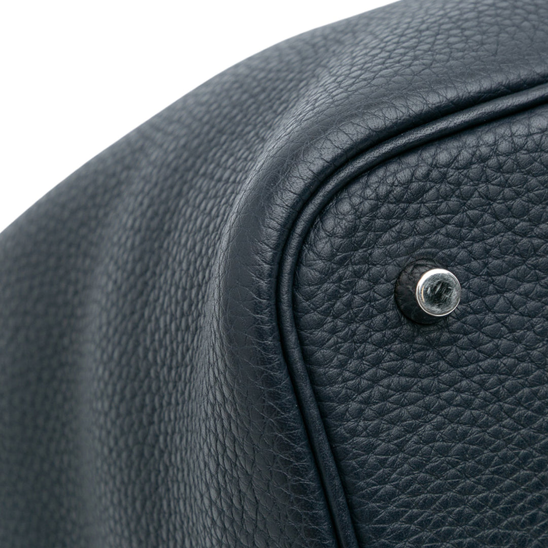 Hermès Clemence Picotin Lock 22 Bleu