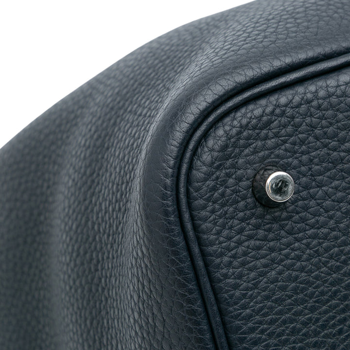 Hermès Clemence Picotin Lock 22 Bleu