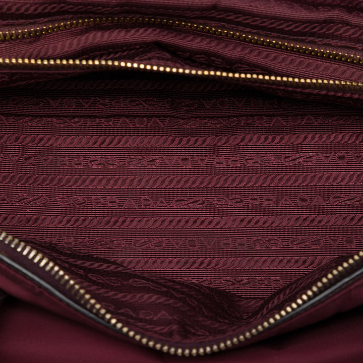 Prada Sac à main à finitions Saffiano Rouge – vue 4 – GABY PARIS