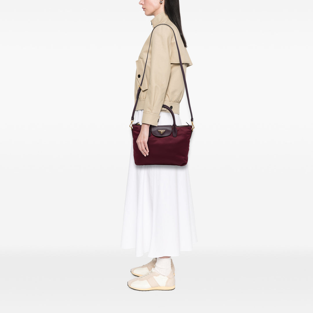 Prada Sac à main à finitions Saffiano Rouge – vue 6 – GABY PARIS