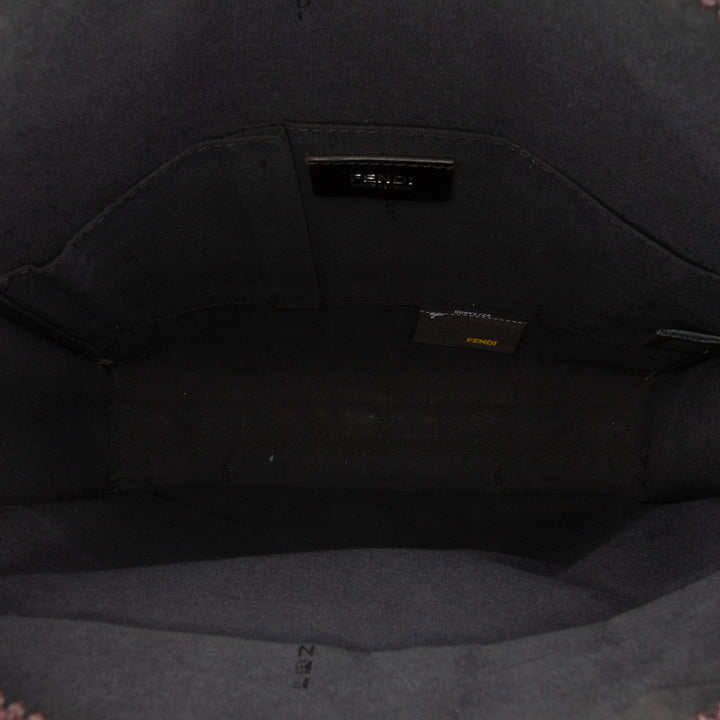 Fendi Zucca Coated Toile Sac porté croisé