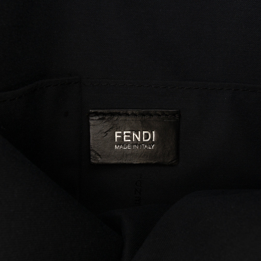 Fendi Zucca Coated Toile Sac porté croisé
