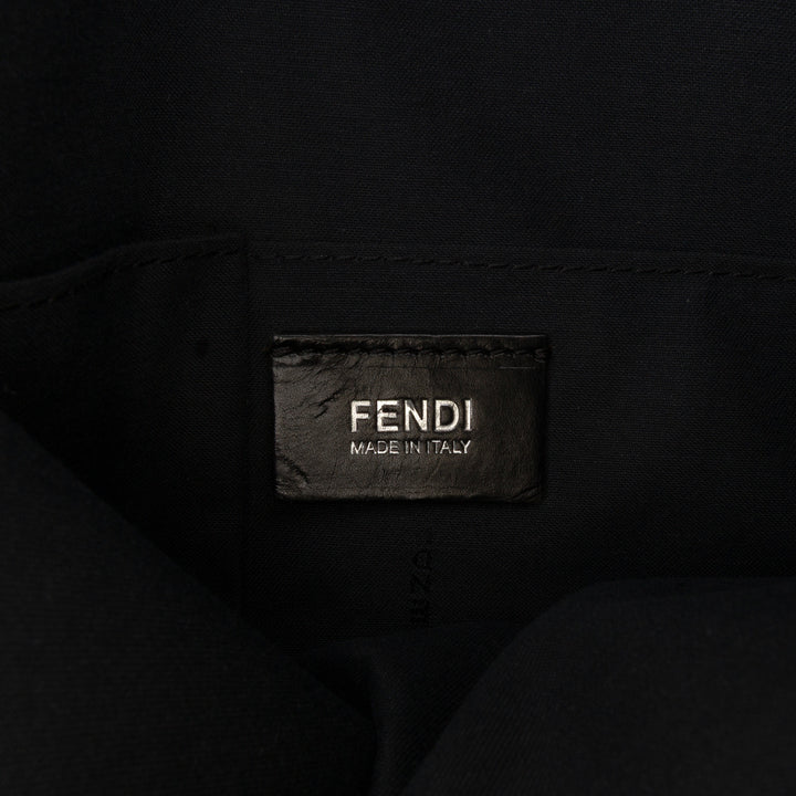 Fendi Zucca Coated Toile Sac porté croisé
