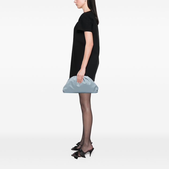 Bottega Veneta The Pochette Cuir d'agneau Bleu – vue 7 – GABY PARIS