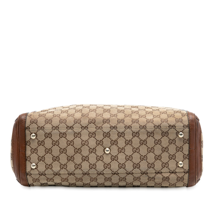 Gucci Medium GG Toile Bella Cabas