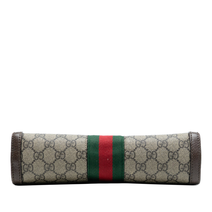 Gucci Small GG Supreme Web Ophidia Chain Sac porté croisé