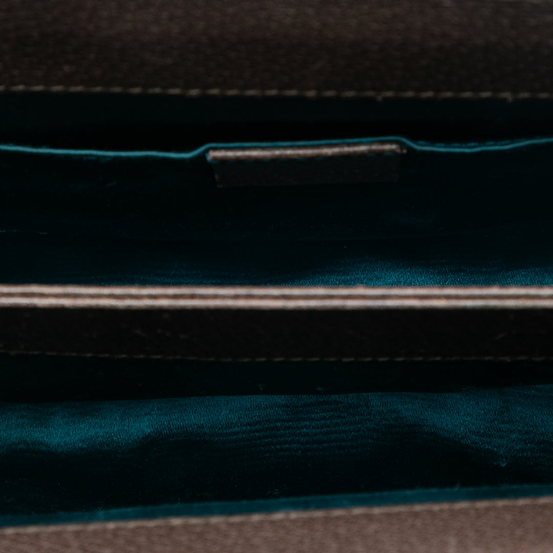 Gucci Small GG Supreme Web Ophidia Chain Sac porté croisé