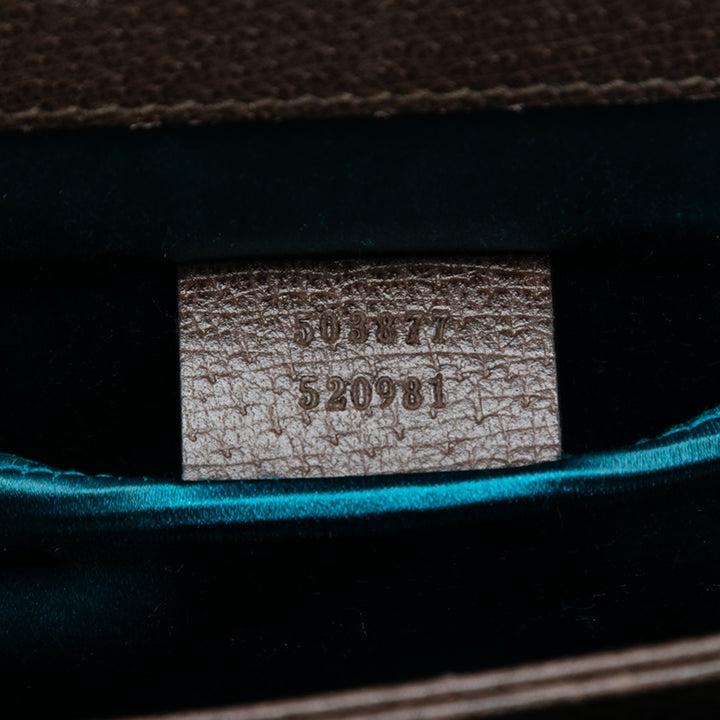 Gucci Small GG Supreme Web Ophidia Chain Sac porté croisé