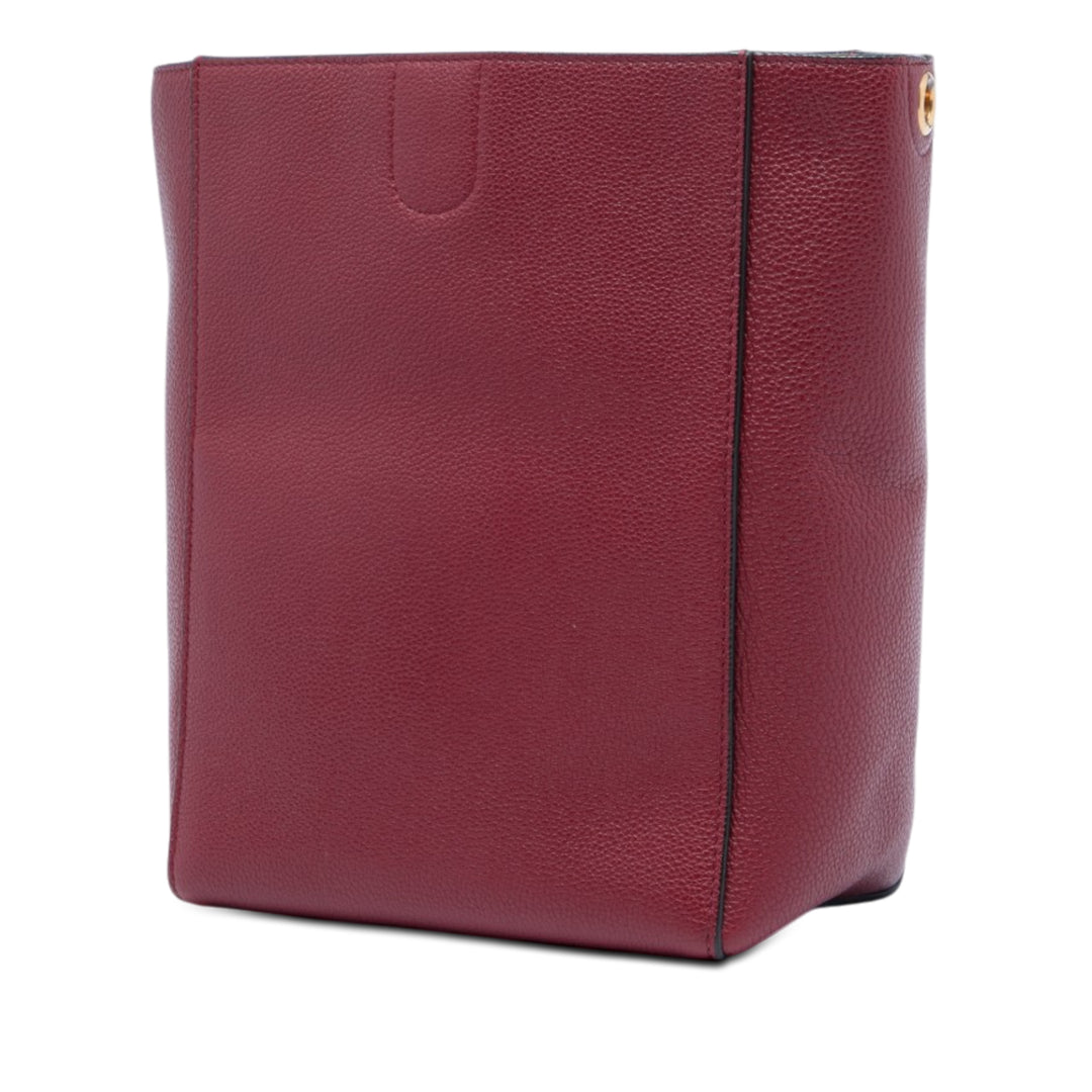 Celine Sac seau Seau Sangle Petit Rouge – vue 2 – GABY PARIS