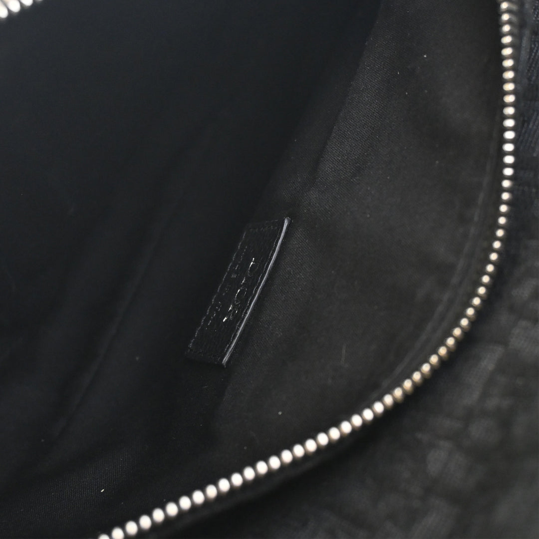 Dior Oblique Toile Saddle Sac porté croisé