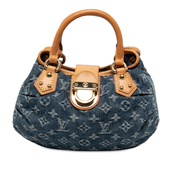 Louis Vuitton Pleaty Monogram Bleu – vue principale – GABY PARIS