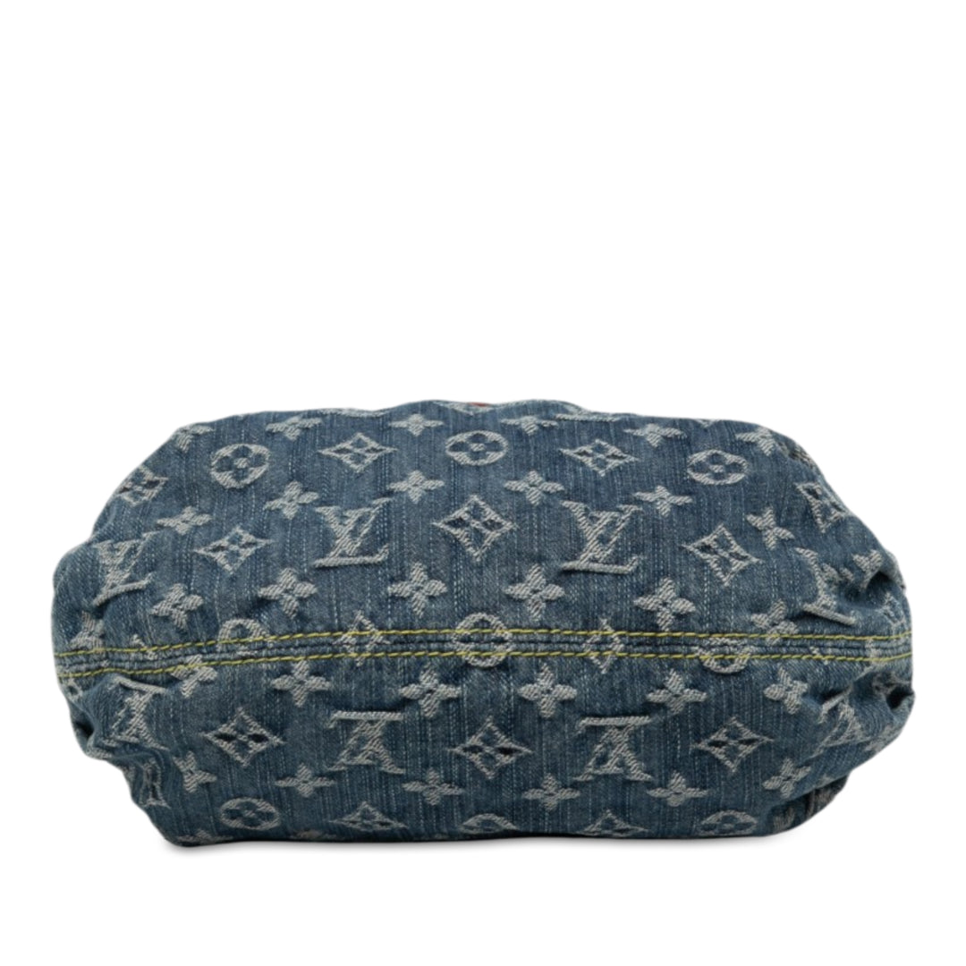 Louis Vuitton Pleaty Monogram Bleu – vue 3 – GABY PARIS
