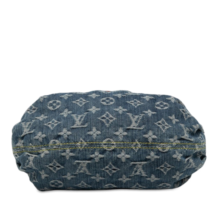 Louis Vuitton Pleaty Monogram Bleu – vue 3 – GABY PARIS