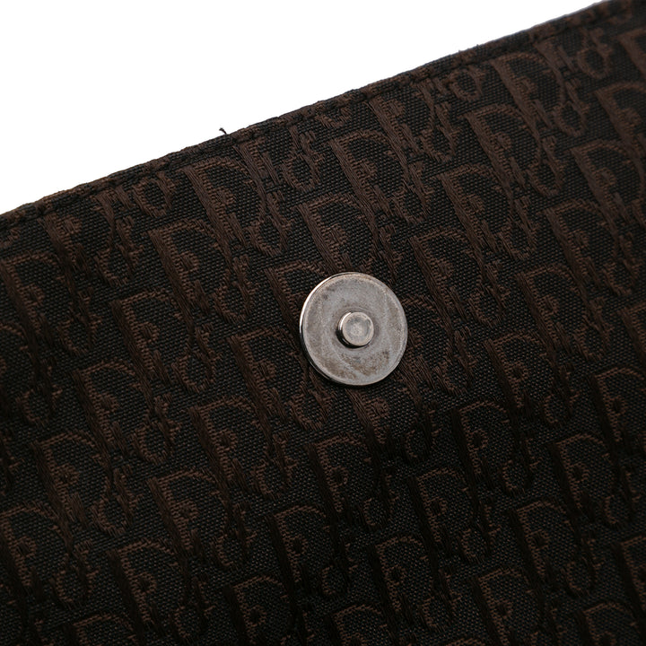 Diorissimo Trotter Canvas Street Chic Crossbody Brown - Gaby Paris