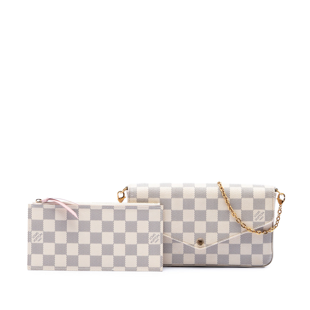 Louis Vuitton Damier Azur Pochette Felicie