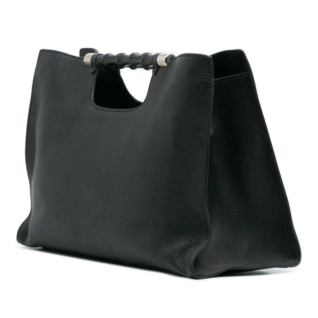 Gucci Medium Cuir de veau Bamboo Daily Shopper Sac